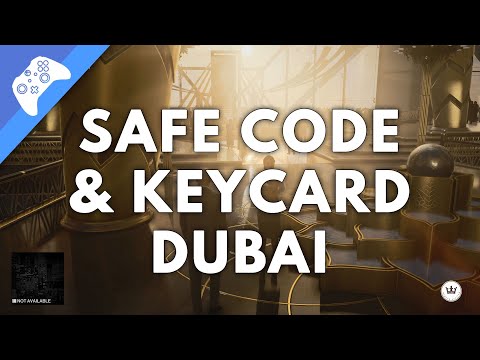 Hitman 3 - Safe Code and Evacuation Keycard Location For Emergency only Challenge (Dubai)