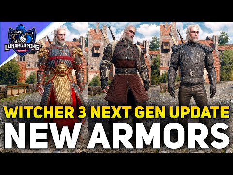 Witcher 3 Next Gen Update All New Weapons, Armors and Netflix Outfit Showcase