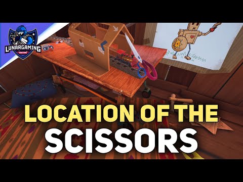 How To Get The Scissors Hello Neighbor 2