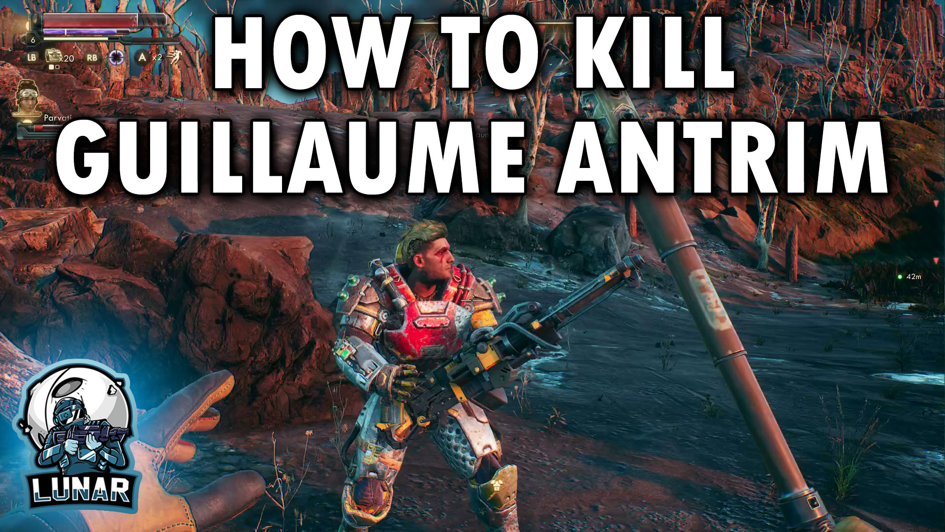 How To Kill Guillaume Antrim: Fistful of Digits - The Outer Worlds HOW TO KILL GUILLAUME ANTRIM