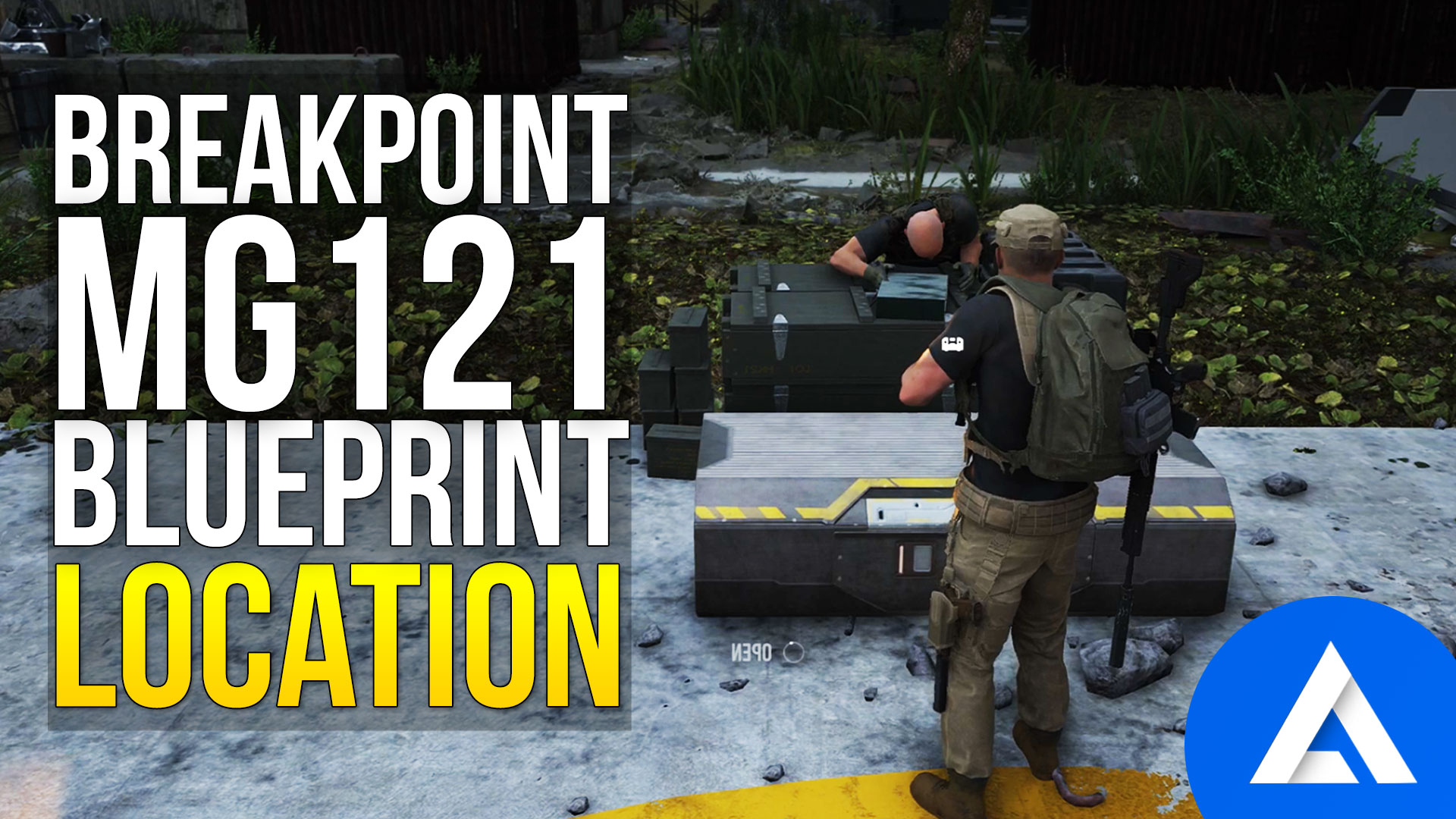 Breakpoint MG121 Blueprint Location