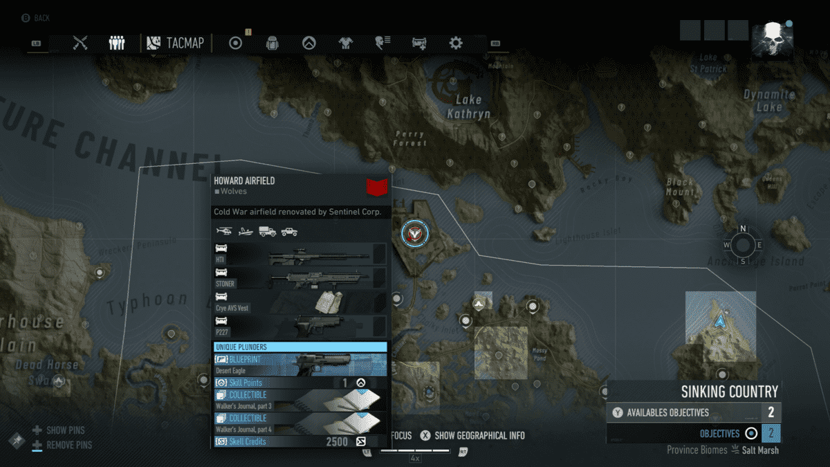 <strong>Ghost Recon Breakpoint Skill Point Locations</strong> My Great Capture Screenshot 2019 10 06 15 30 36