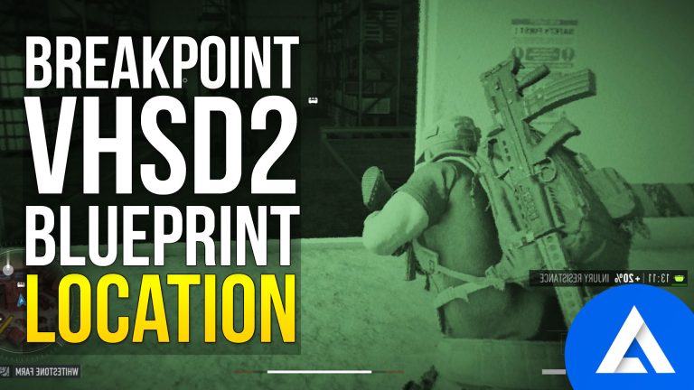 Ghost Recon Breakpoint VHSD2 Blueprint Location