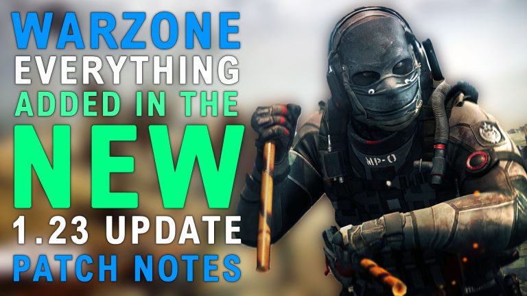 Warzone Updates HUGE Weapon Changes In The New Modern Warfare Warzone 1.23 UPDATE Patch Notes