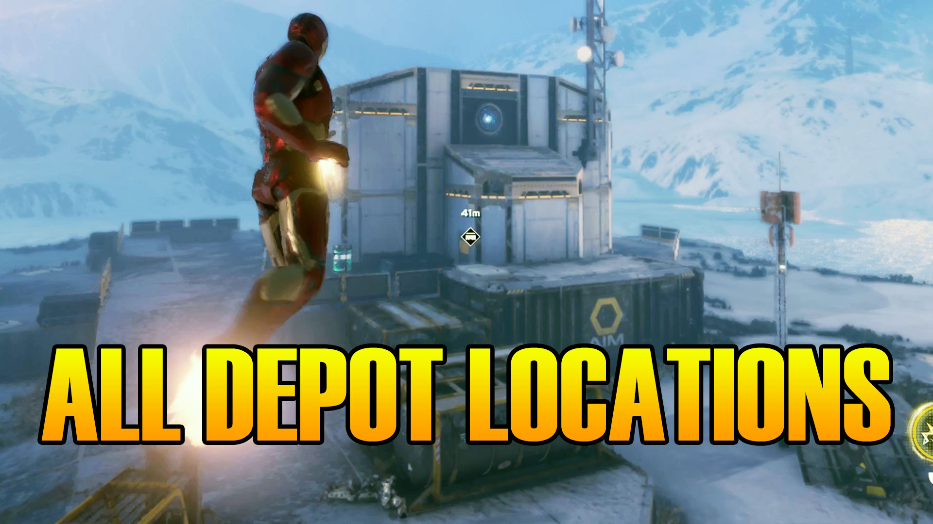 Marvel's Avengers How To Find and Open All 4 Depots Snowy Tundra Vault