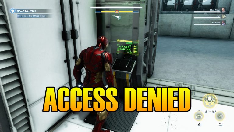 Marvel’s Avengers How To Open Locked Door Access Denied Enter The Avengers