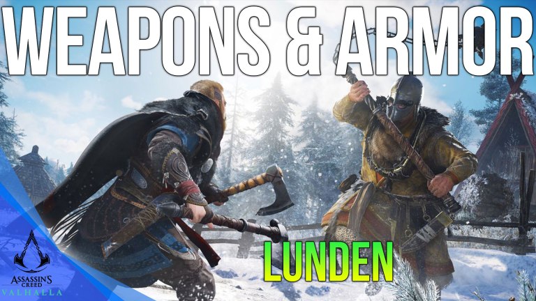 All Lunden Weapons & Armor Locations Assassins Creed Valhalla