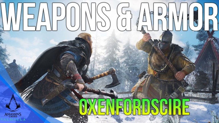 All Oxenfordscire Weapons & Armor Locations Assassins Creed Valhalla