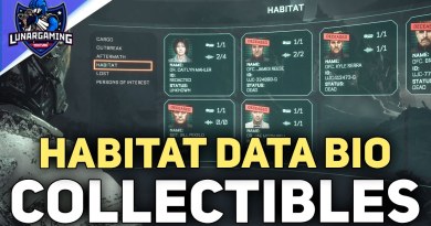 How To Get All 7 Habitat Collectible Data Bios Callisto Protocol